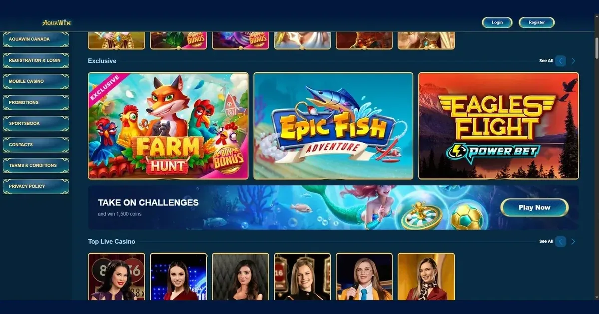 aquawin casino
